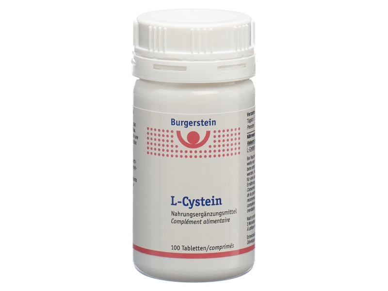 BURGERSTEIN L-Cystein compresse scatola 100 pezzi