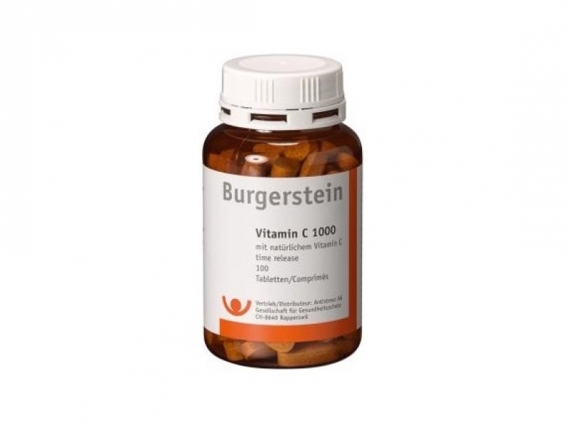 BURGERSTEIN vitamina C compresse 1000 mg 100 pezzi