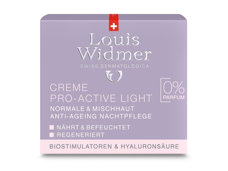 WIDMER Crème Pro Active Light n parf 50 ml