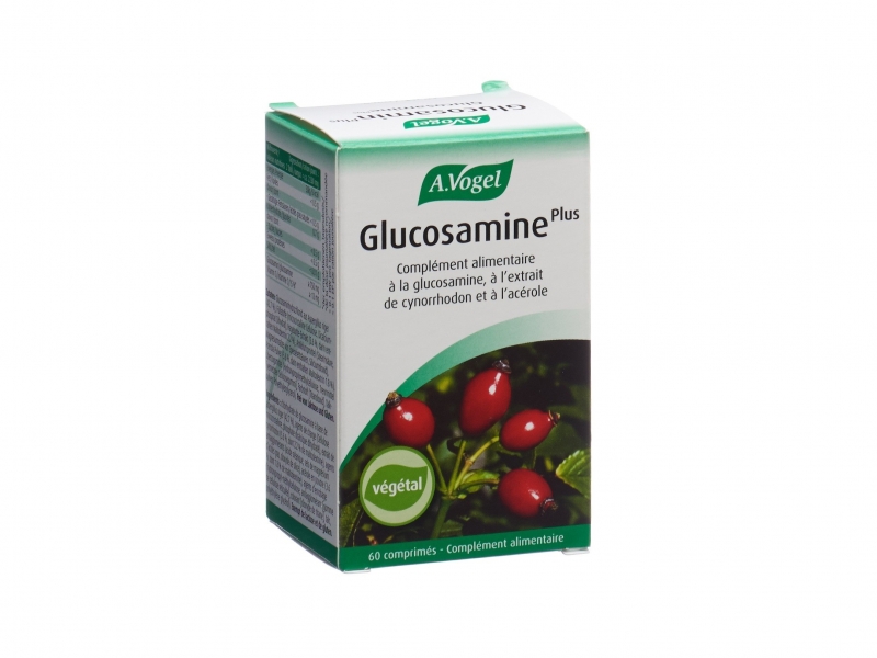 GLUCOSAMINE plus comprimés à l'extrait de cynorrhodon 60 pièces