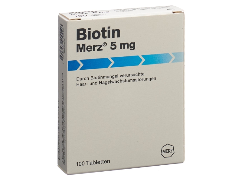 BIOTINE MERZ compresse 5 mg 100 pezzi