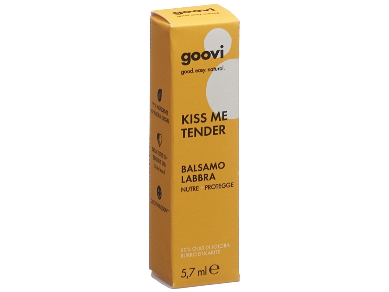 GOOVI Kiss me tender baume levres noure protect