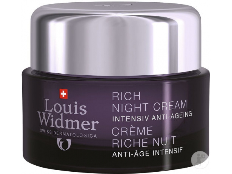 LOUIS WIDMER AAI Anti-Age night cream sans parfum 50 ml