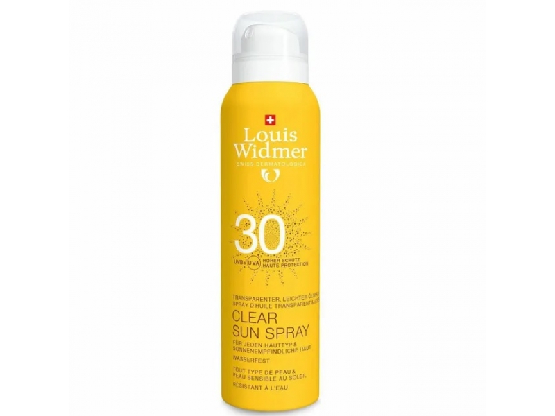 LOUIS WIDMER Clear&Dry Sun SPF50 s parf spr 200 ml