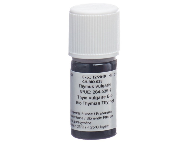 AROMASAN thym culture thymol huile essentielle bio 5 ml