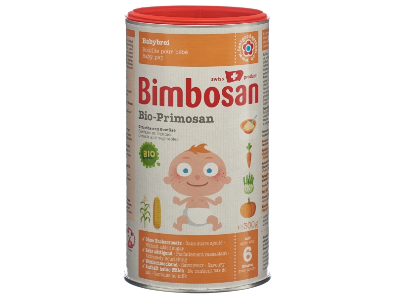 BIMBOSAN Bio Primosan poudre céréales légumes boîte 300g