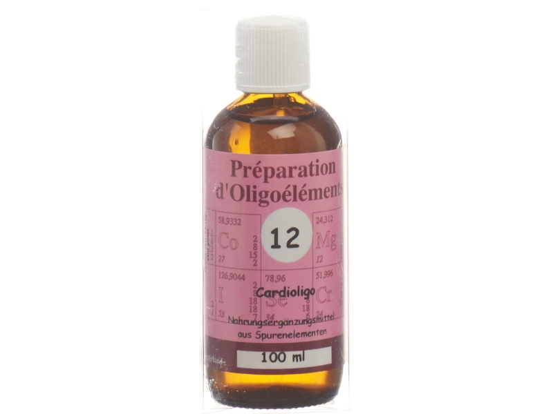 BIOLIGO no 12 préparation d'oligoéléments 100 ml