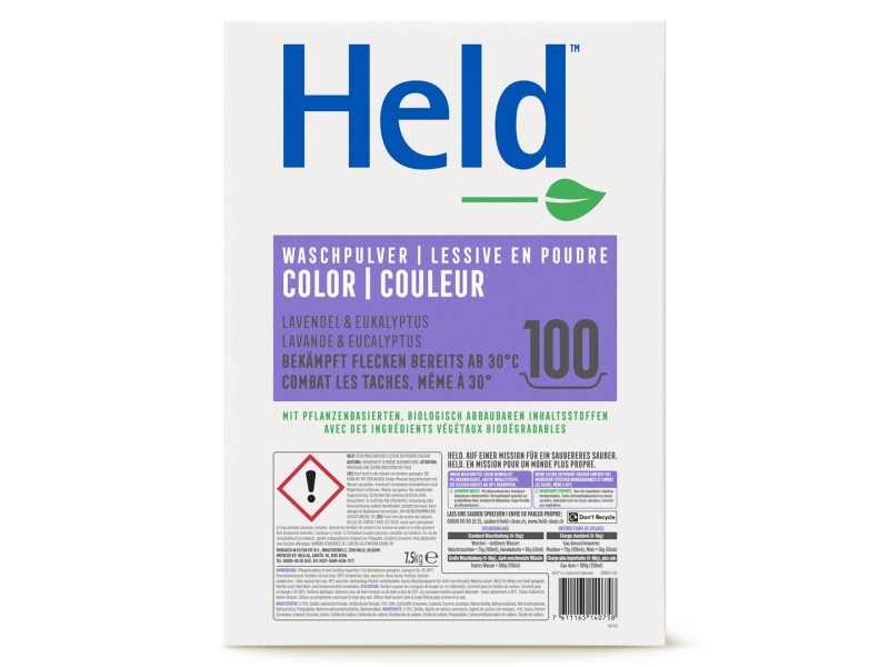 HELD Buntwaschmittel Colora 100WL 7.5 kg