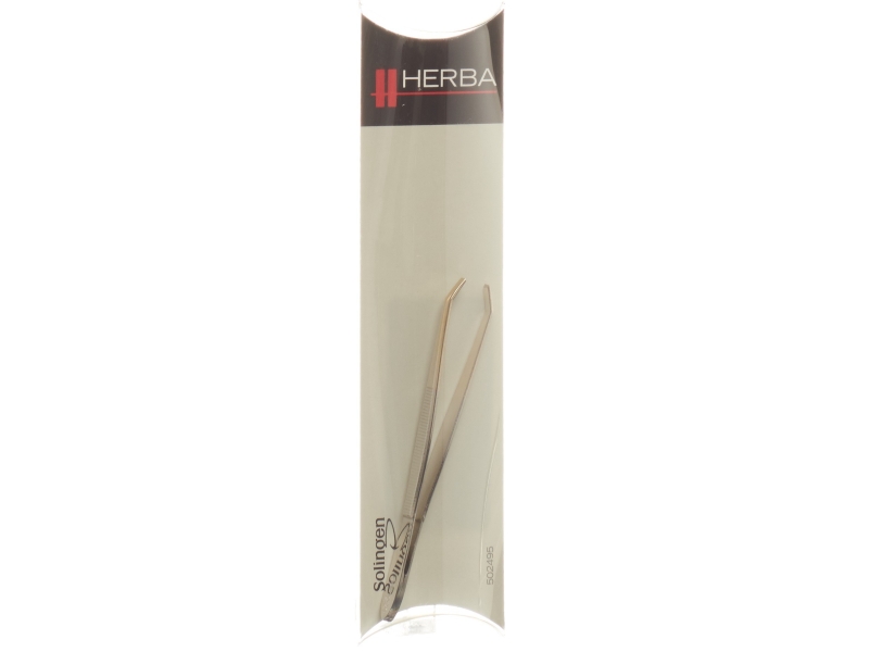 HERBA pincette 7.5cm pointe or 5360
