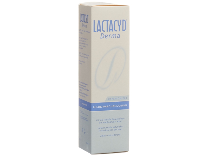 LACTACYD Derma émulsion douce sans parfum 250 ml