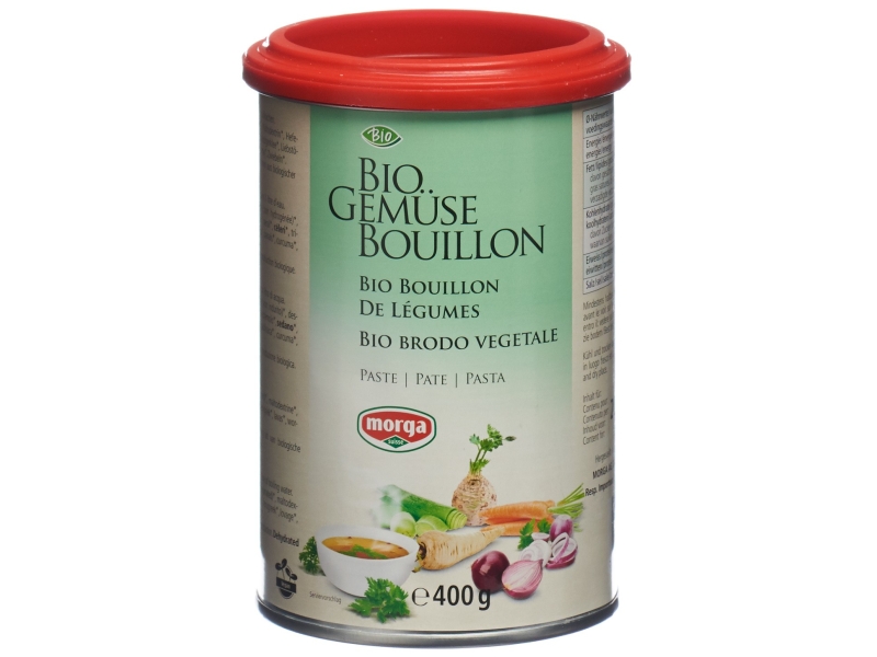 MORGA Gemüse Bouillon Paste Bio Ds 400 g