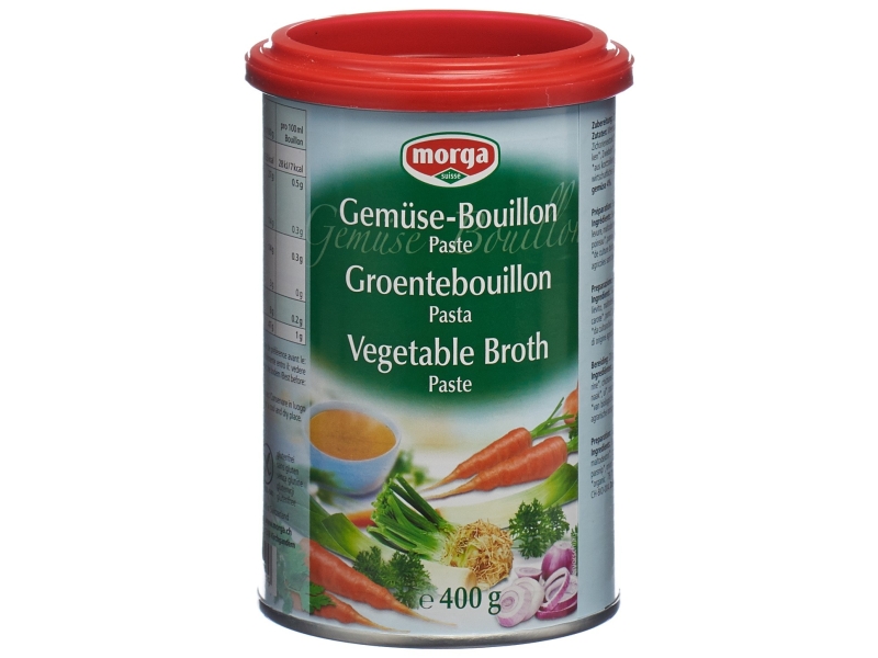 MORGA bouillon de légumes pâte boîte 400 g