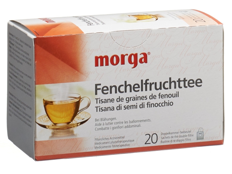 MORGA Fenchelfrucht -Tee Beutel 20 stück