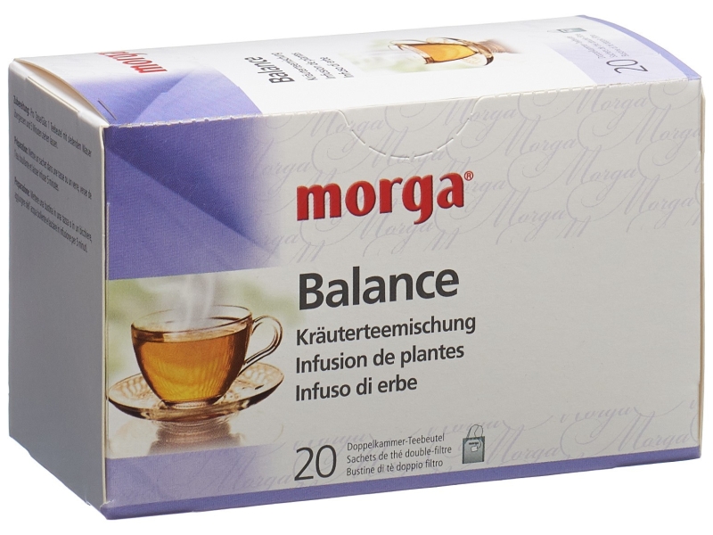 MORGA thé balance sachet 20 pièces