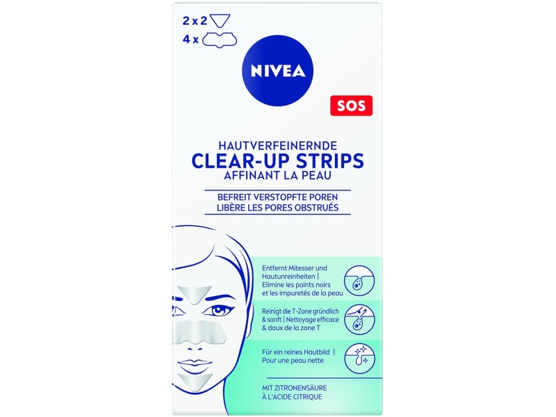 NIVEA Clear-Up Strips 6 pièces