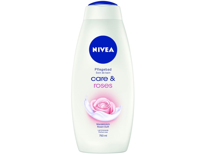 NIVEA Bain de Soin Care & Roses 750 ml