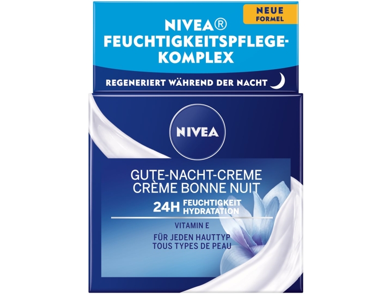 NIVEA Regenerierende Gute-Nacht-Creme Topf 50 ml
