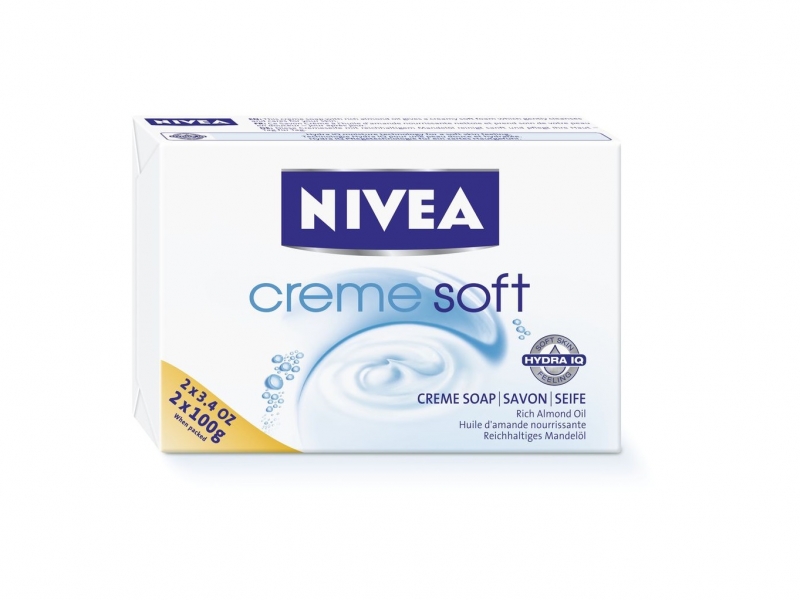 NIVEA crème savon crème soft duo 2 x 100 g