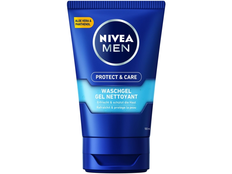 NIVEA Men Protect & Care gel nettoyant rafraîchissant 100 ml