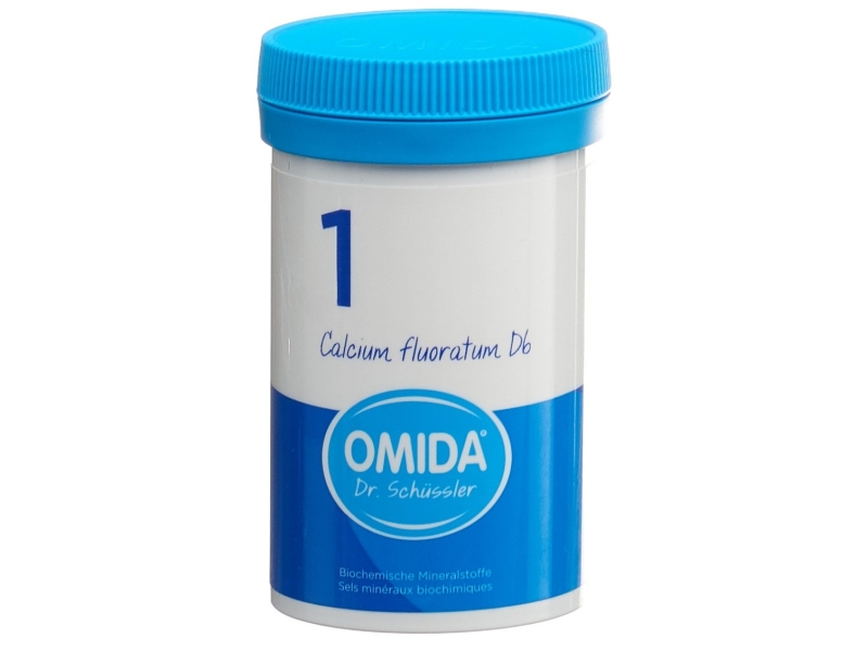OMIDA SCHÜSSLER no 1 calcium fluoratum compresse 6 D 100 g
