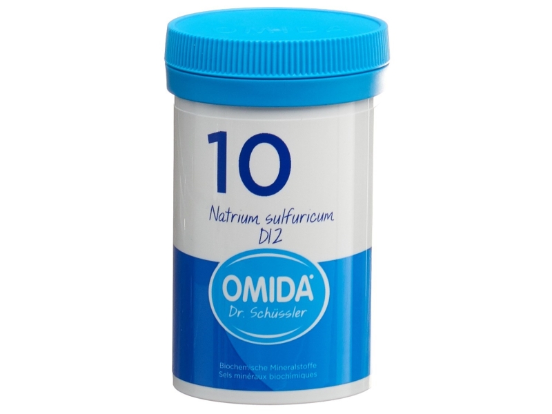 OMIDA SCHÜSSLER no 10 natrium sulfuricum tabletten 12 D 100 g