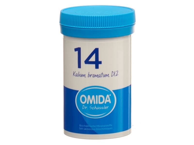 OMIDA SCHÜSSLER no 14 kalium bromatum tabletten 12 D 100 g