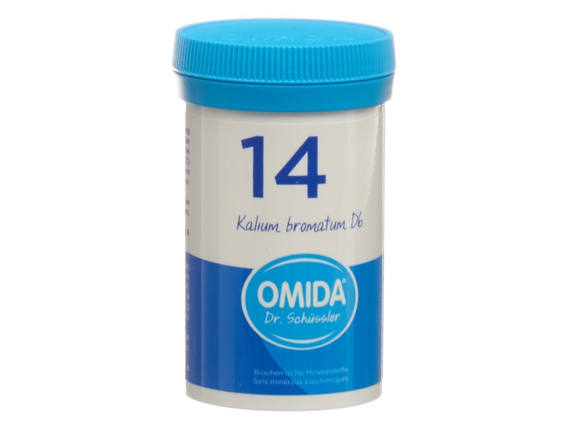 OMIDA SCHÜSSLER n°14 kalium bromatum comprimés 6 D 100 g