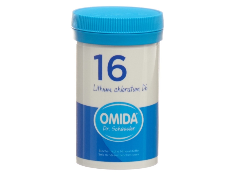 OMIDA SCHÜSSLER no 16 lithium chloratum compresse 6 D 100 g