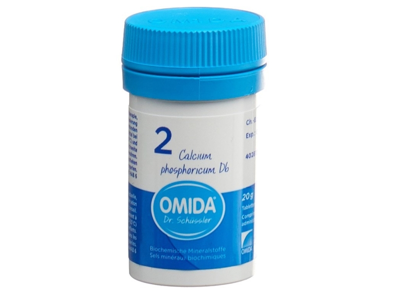 OMIDA SCHÜSSLER no 2 calcium phosphoricum compresse 6 D 20 g