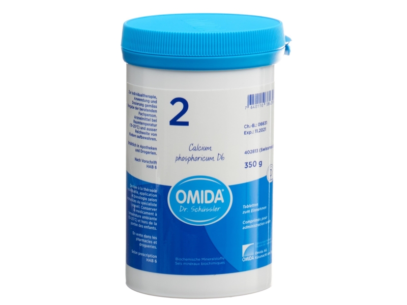 OMIDA SCHÜSSLER no 2 calcium phosphoricum tabletten 6 D 350 g