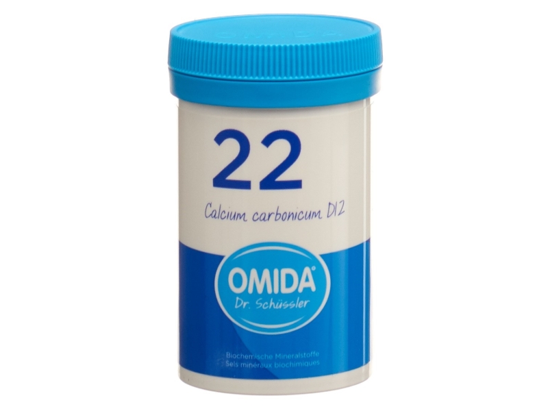 OMIDA SCHÜSSLER no 22 calcium carbonicum tabletten 12 D 100 g