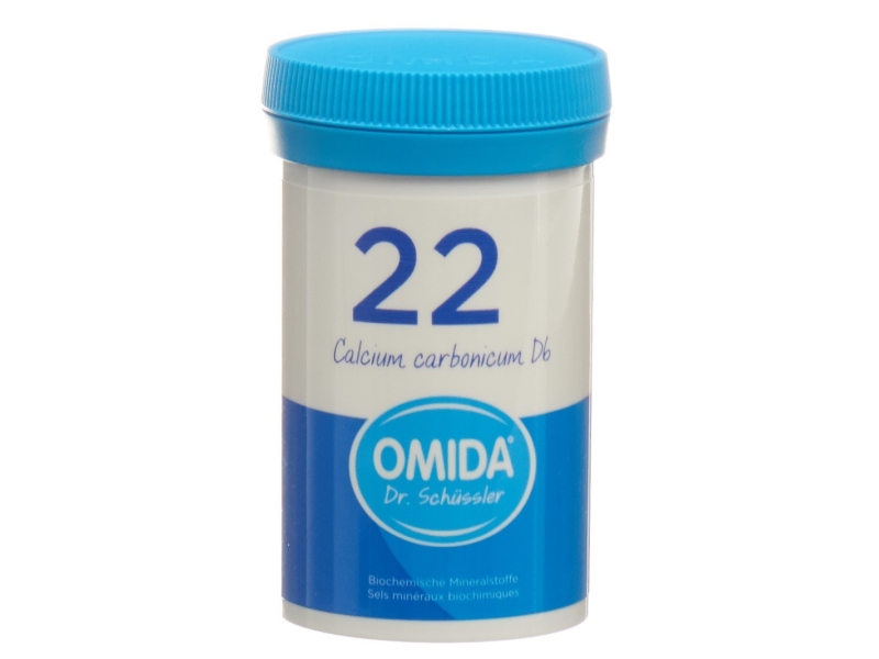 OMIDA SCHÜSSLER no 22 calcium carbonicum compresse 6 D 100 g