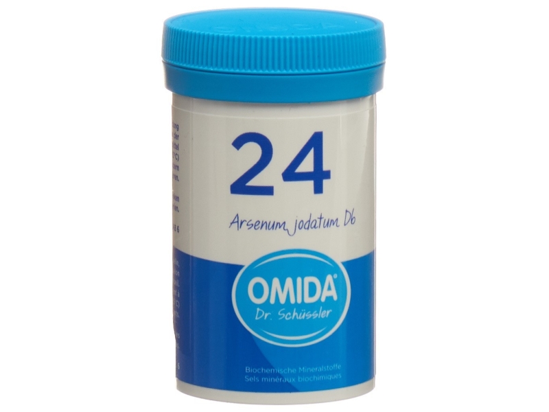 OMIDA SCHÜSSLER no 24 arsenum jodatum tabletten 6 D 100 g