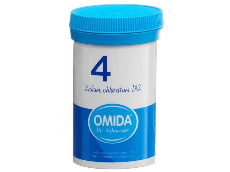 OMIDA SCHÜSSLER no 4 kalium chloratum compresse 12 D 100 g