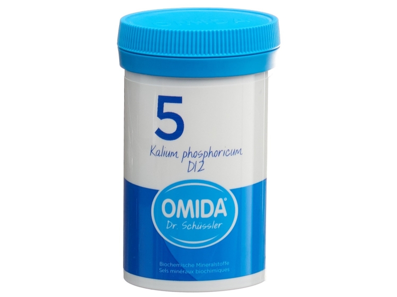 OMIDA SCHÜSSLER no 5 kalium phosphoricum tabletten 12 D 100 g