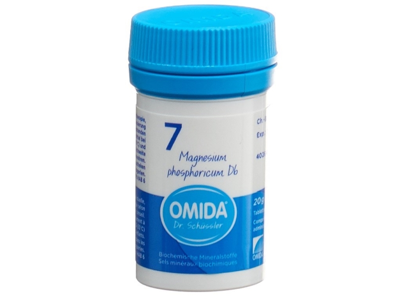 OMIDA SCHÜSSLER no 7 magnesium phosphoricum compresse 6 D 20 g