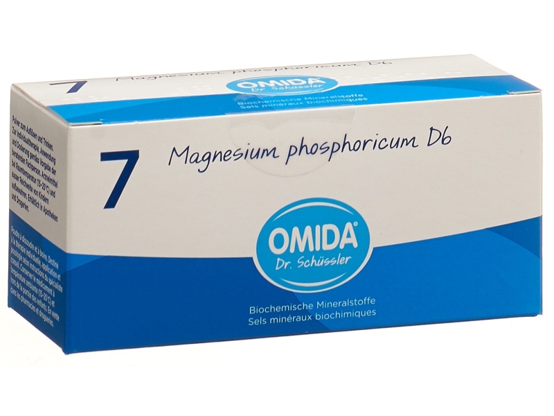 OMIDA SCHÜSSLER n°7 magnesium phosphoricum 6D poudre en sachet 12 pièces