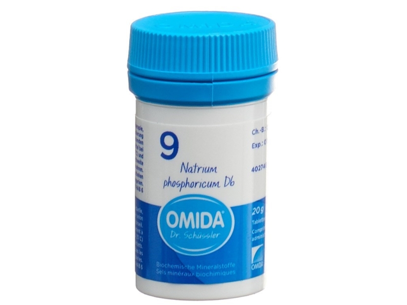 OMIDA SCHÜSSLER no 9 natrium phosphoricum tabletten 6 D 20 g